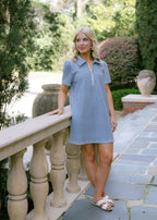 Hadley Gingham Shift Dress