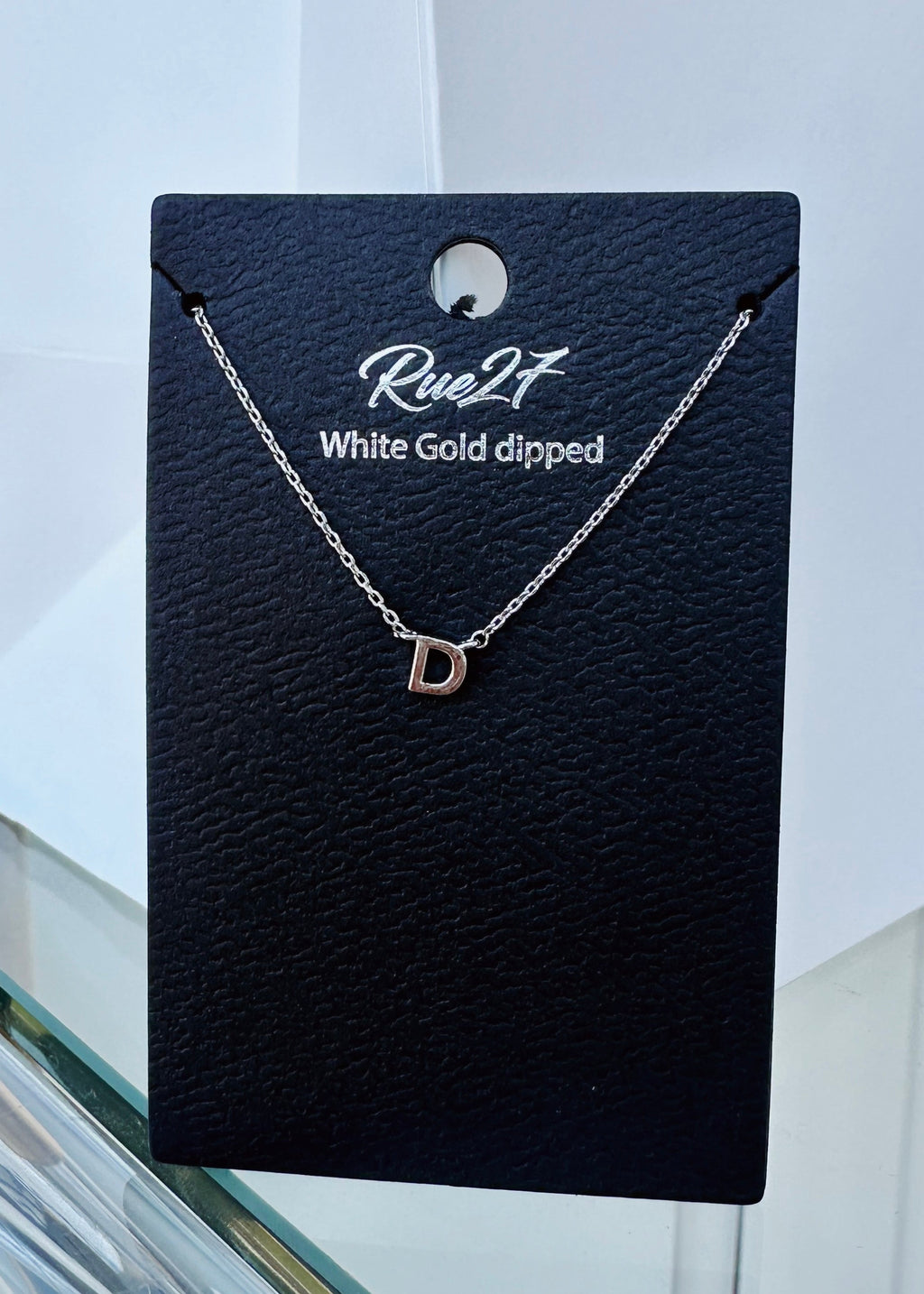 Initial Gold Dipped Necklace