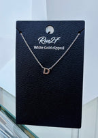 Initial Gold Dipped Necklace