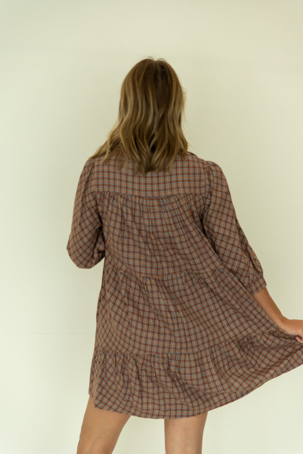 Tiffany Checkered Mini Dress