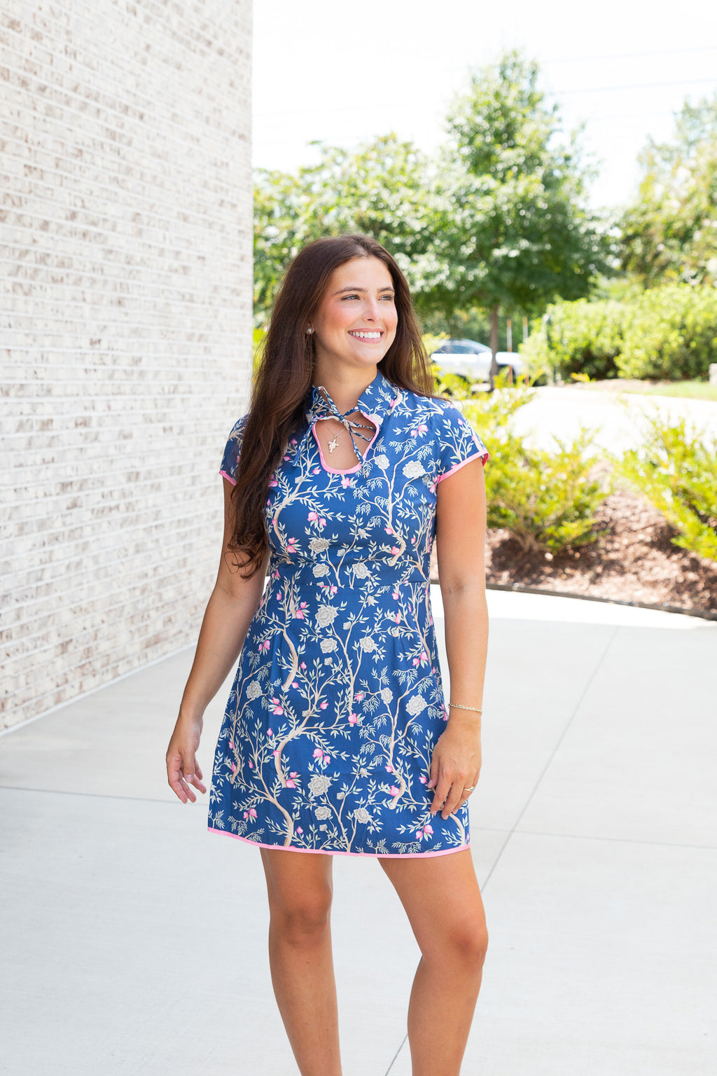 Faye Floral Mini Dress