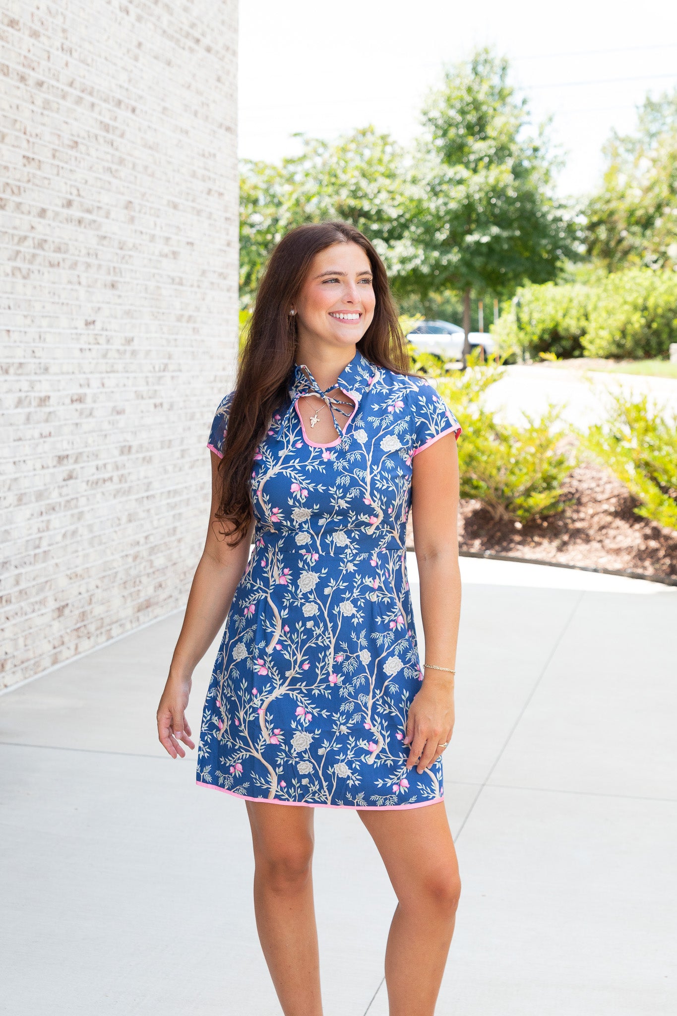 Faye Floral Mini Dress