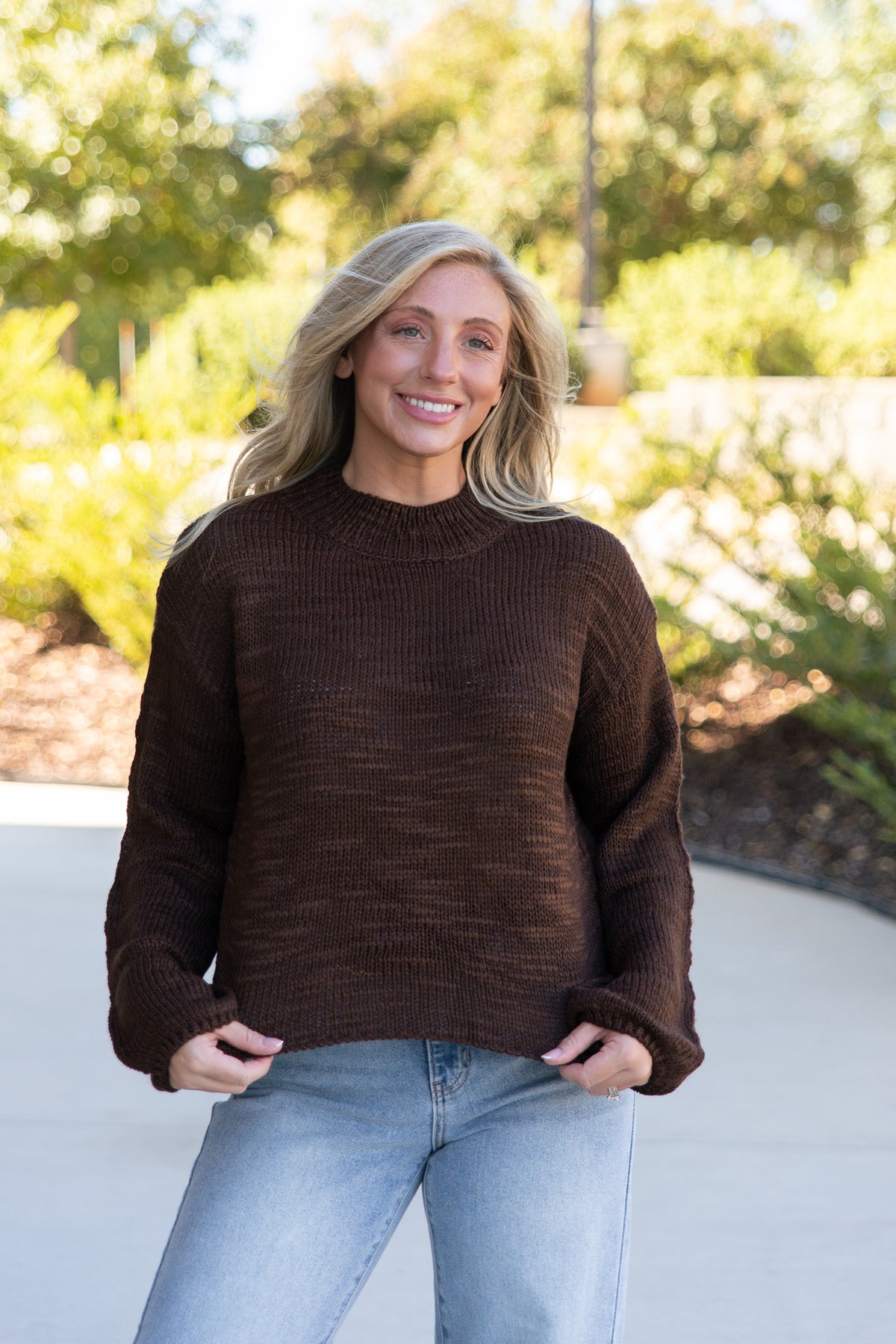 Beatrice Slouchy Knit Sweater