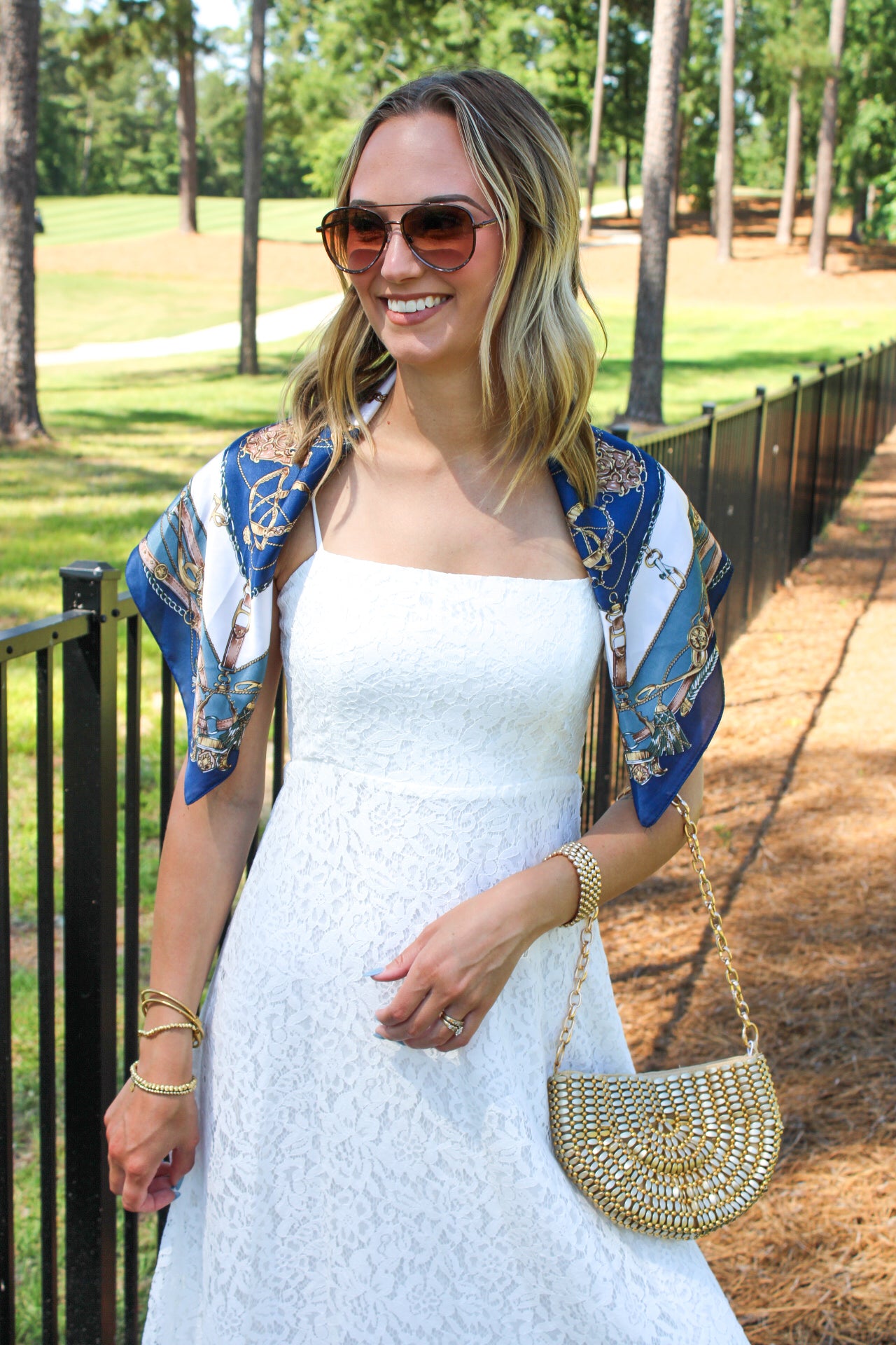 Waverly Lace Midi Dress
