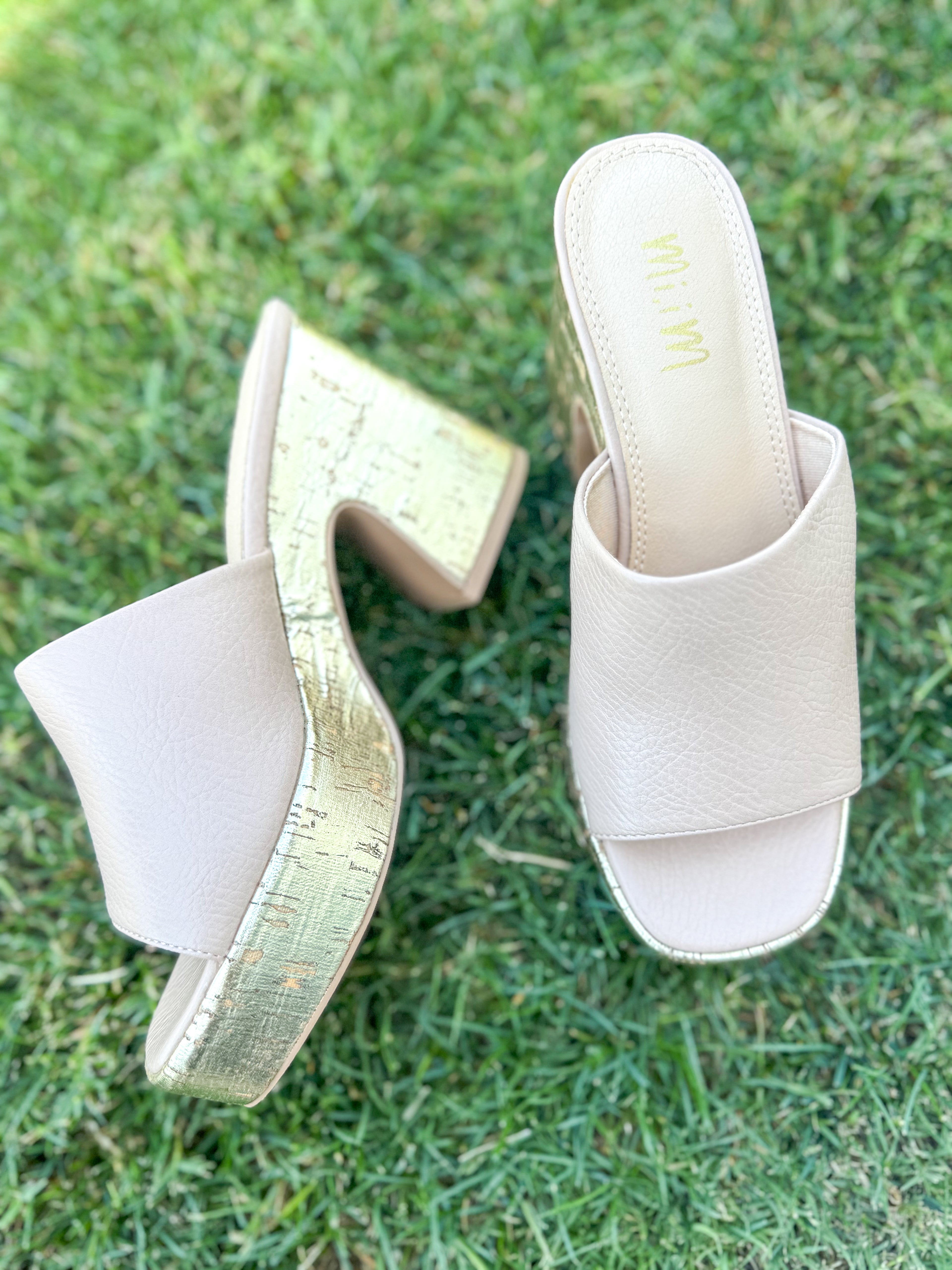 Summer Chunky Heel Sandal