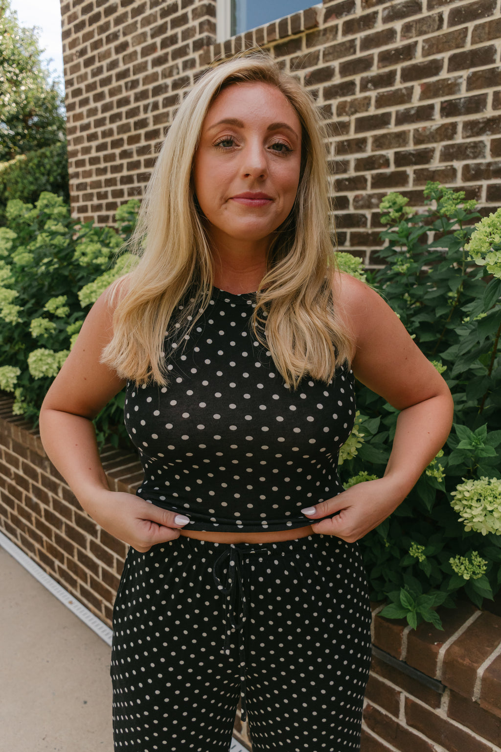 Piper Polka Dot Knit Top