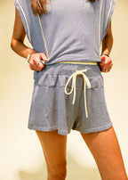 Brooklyn Binding Detail Terry Shorts