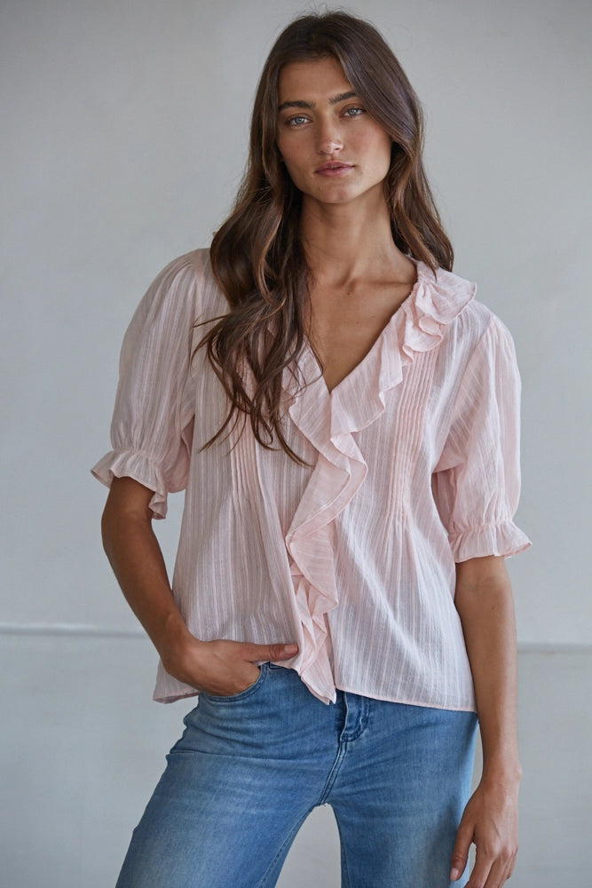 Henry Ruffle Blouse