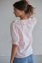 Henry Ruffle Blouse