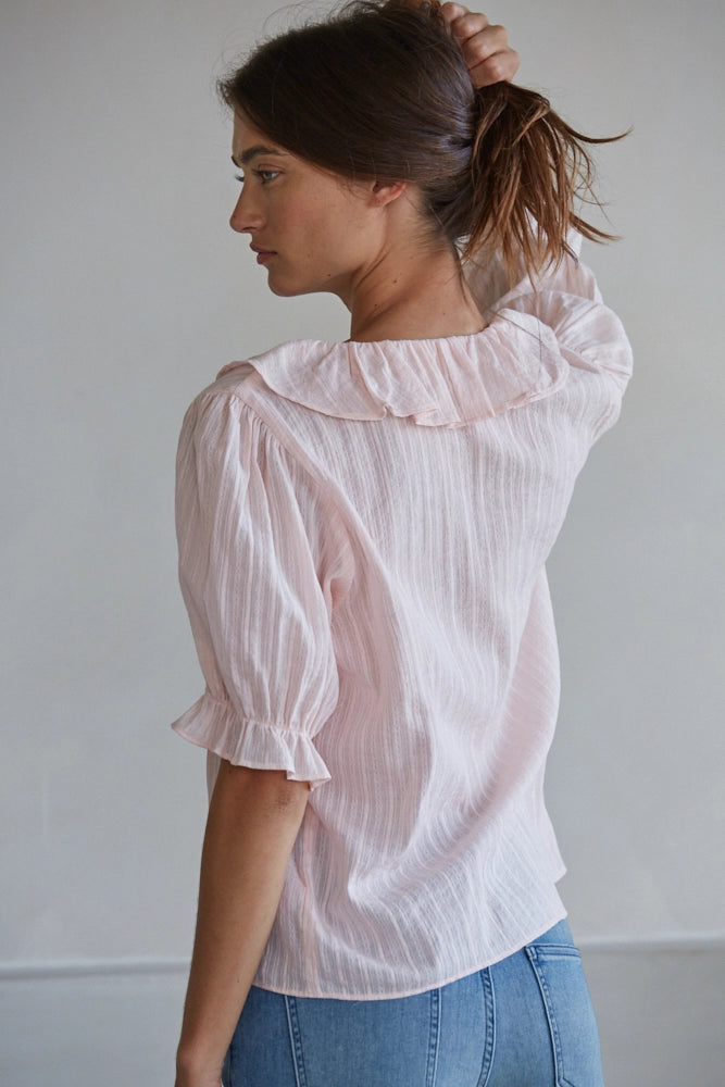 Henry Ruffle Blouse