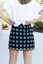Riviera Crochet Mini Skirt