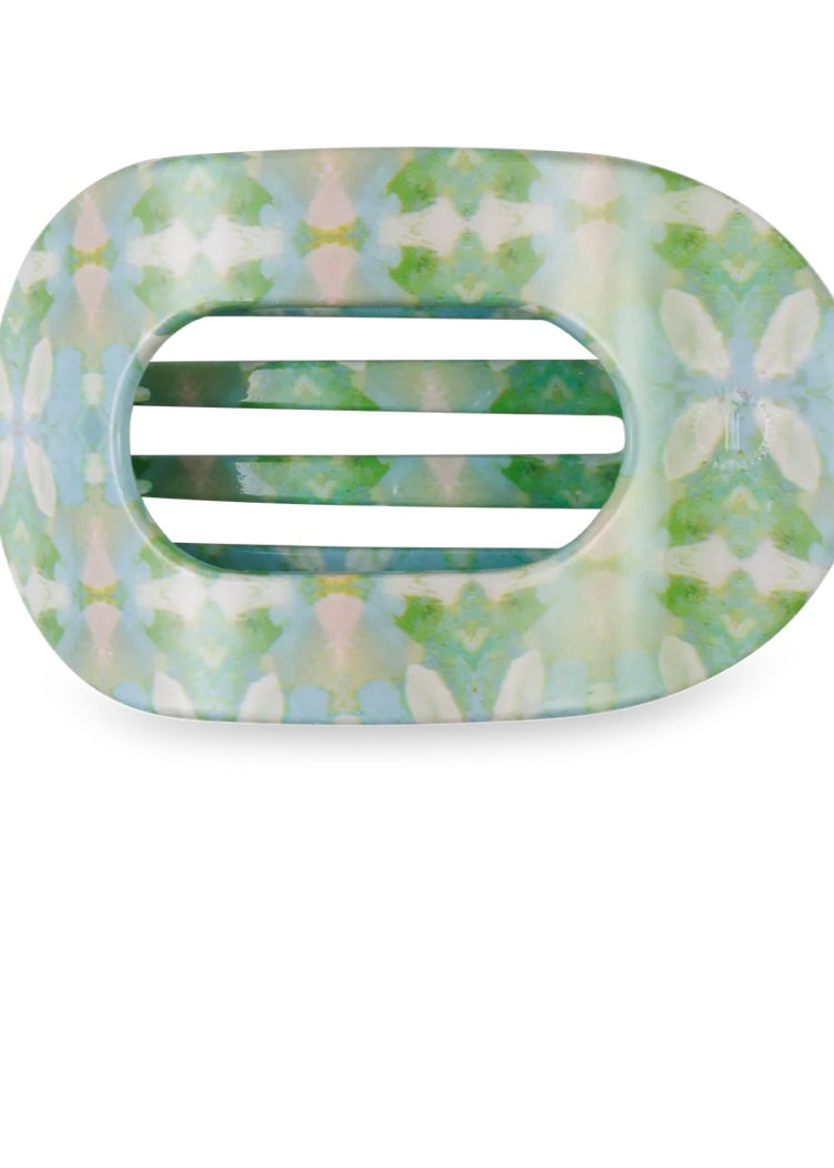 Teleties Large Flat Oval Clip