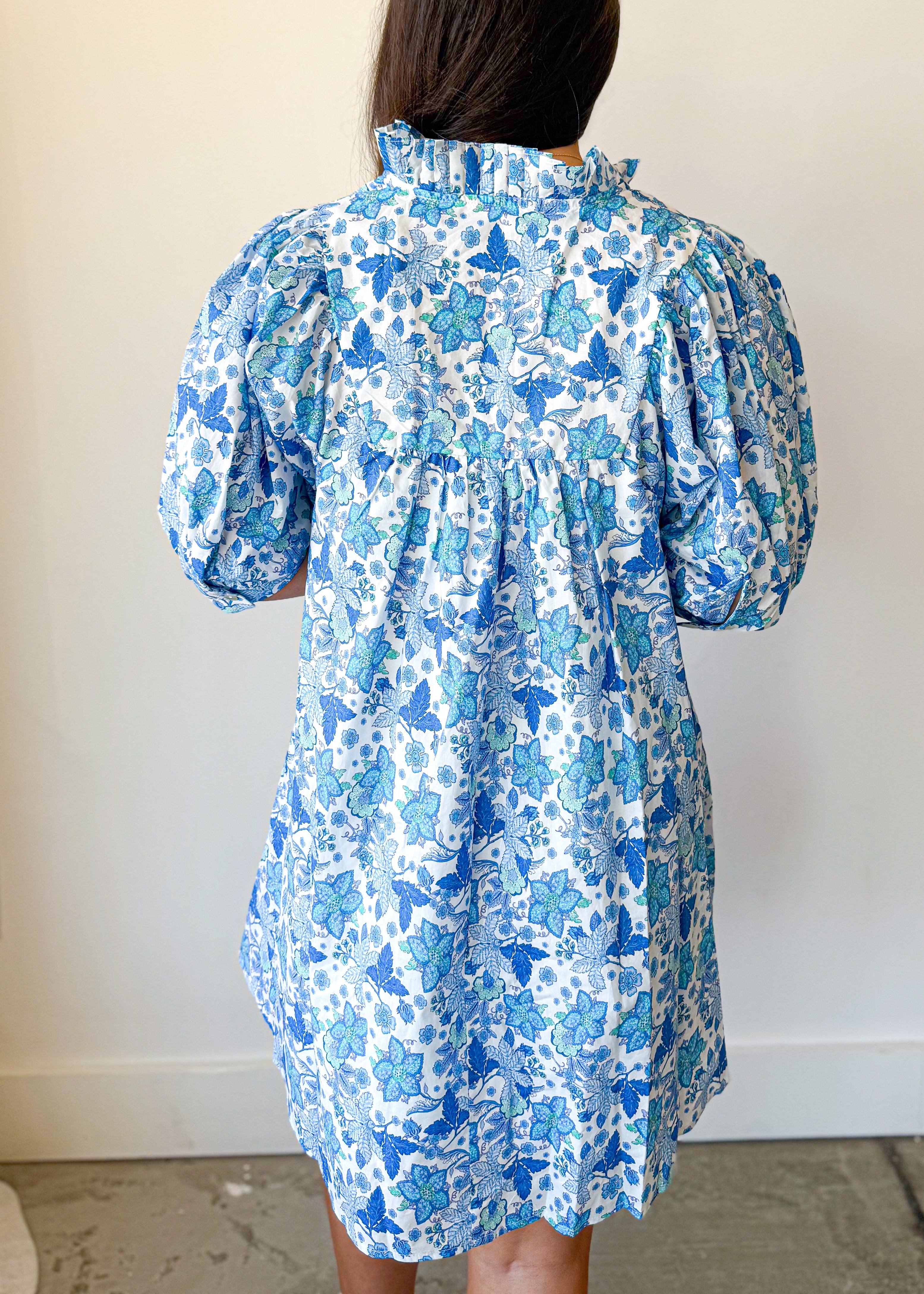 posie floral mini dress Loveshackfancy Posie Mini Dress - Floral