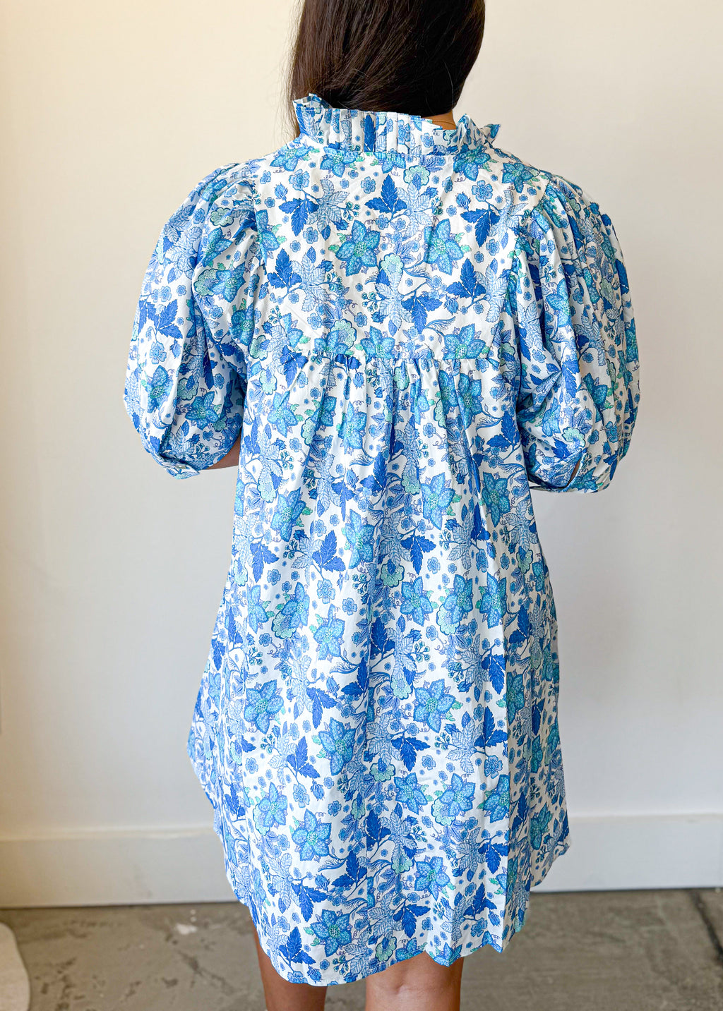 Posie Floral Swing Mini Dress