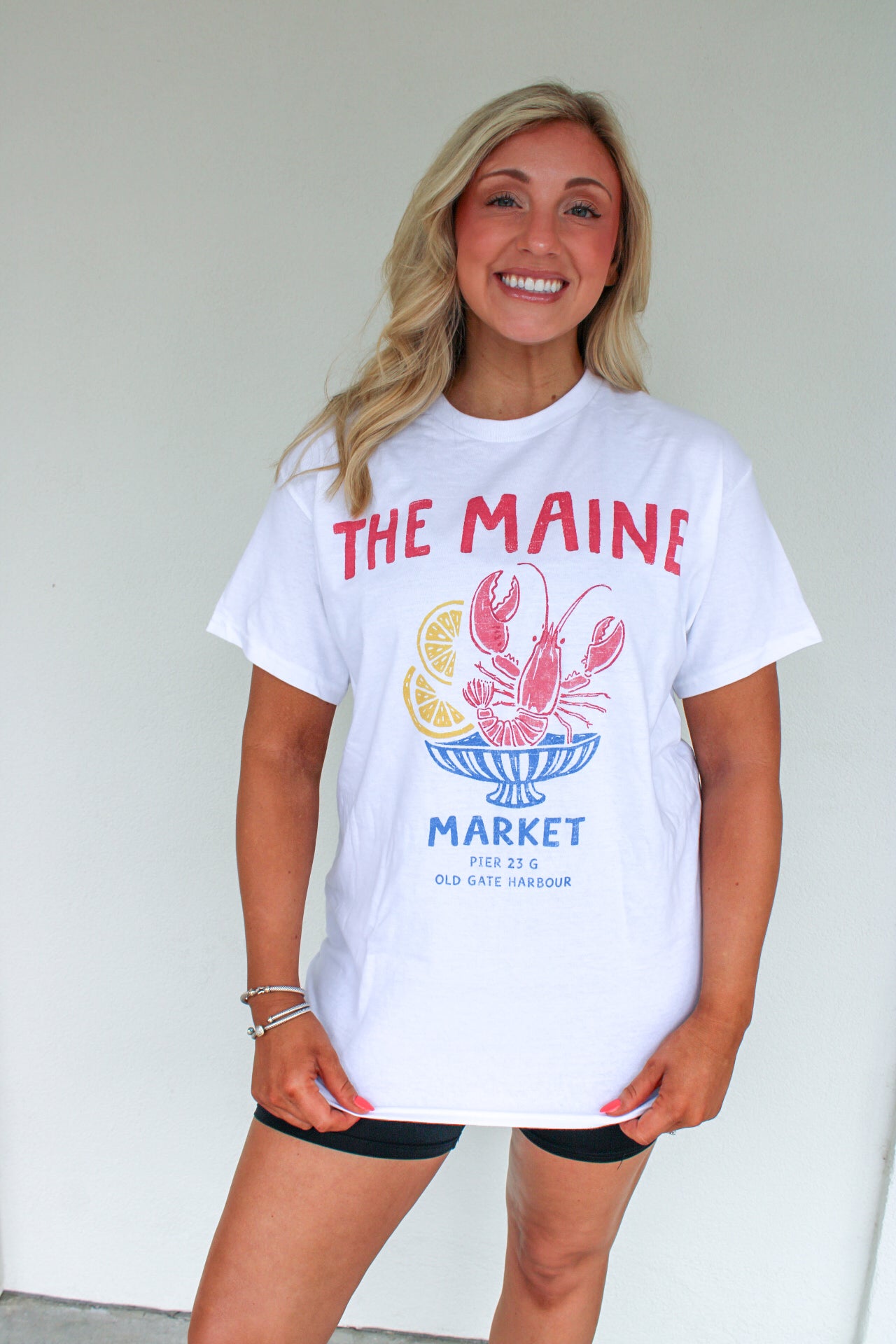 The Maine Market Oversized Graphic Tee