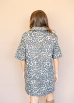 Sienna Leopard Print Shift Dress