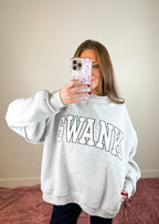Swank Mock Neck Sweatshirt