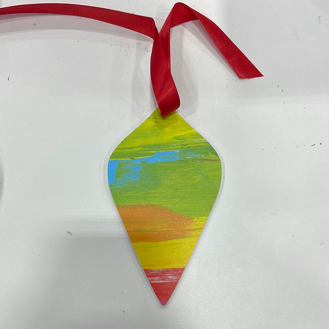 Augusta Training Shop Abstract Ornament