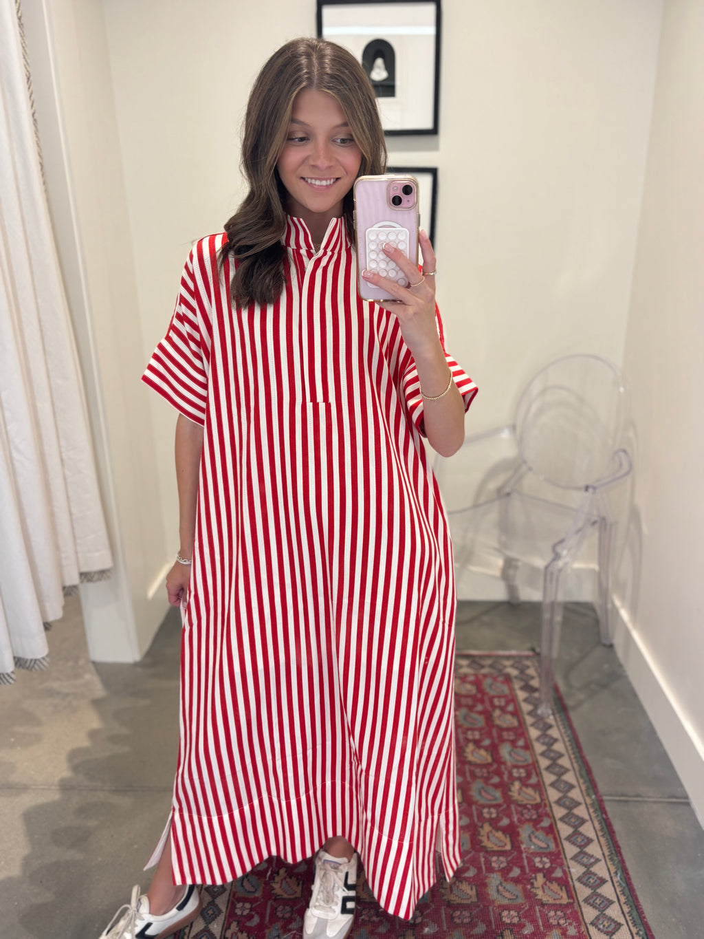 Steady Line Midi Dress