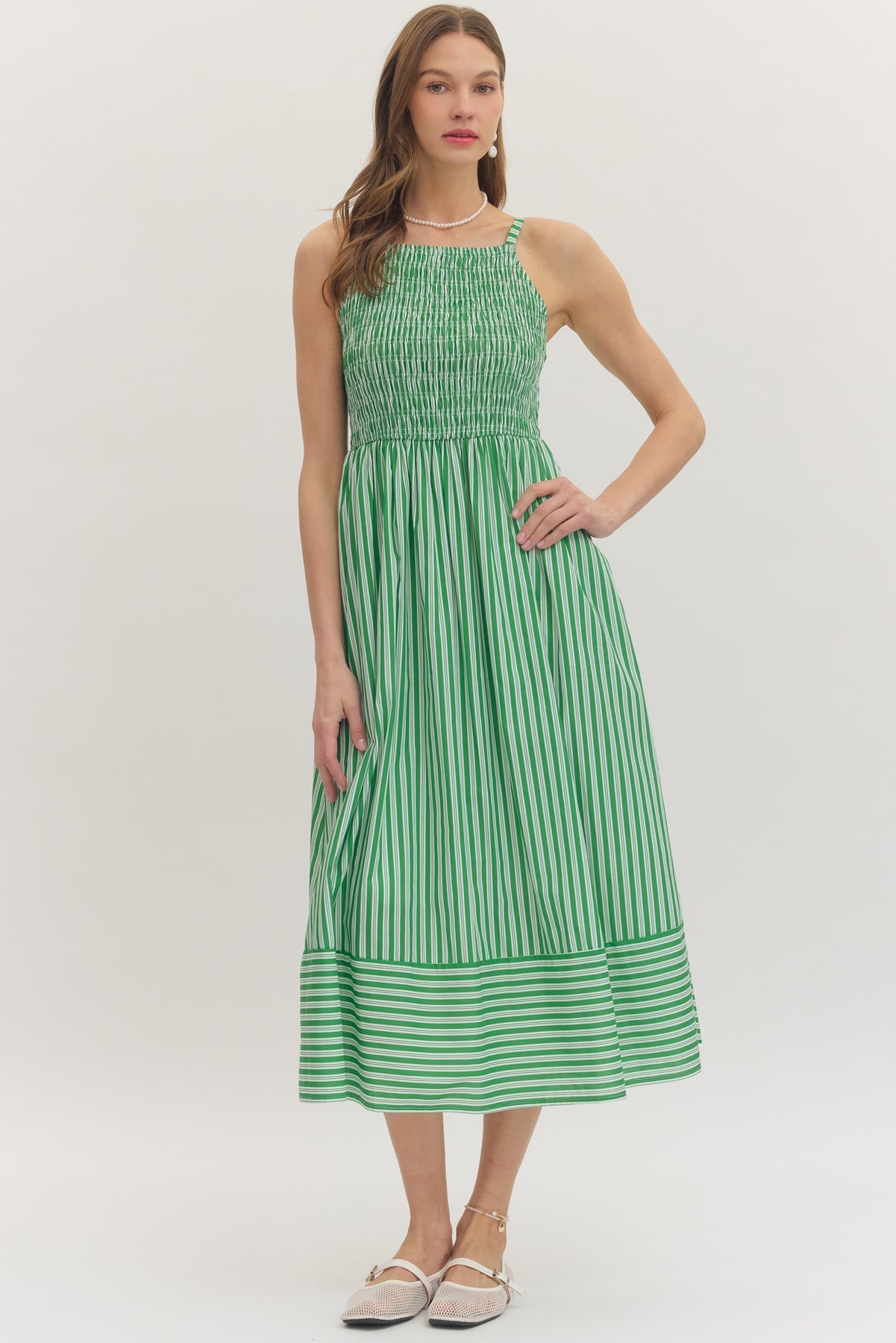 Carlee Breeze Smocked Sundress