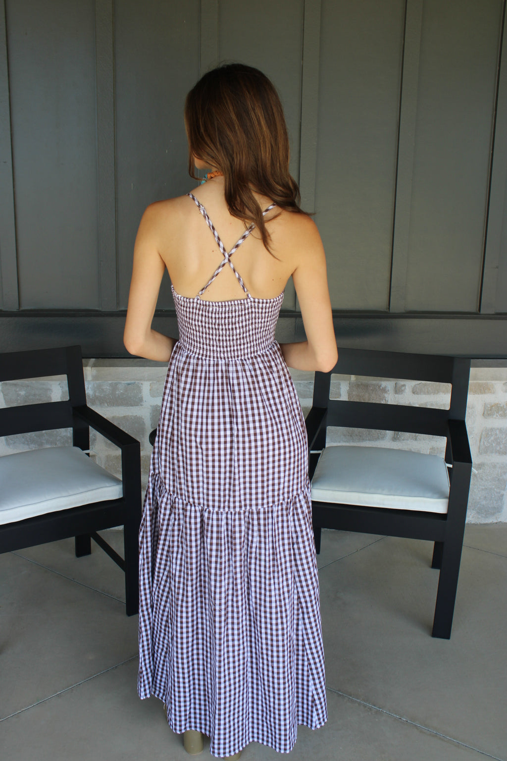Liana Smocked Bodice Maxi Dress