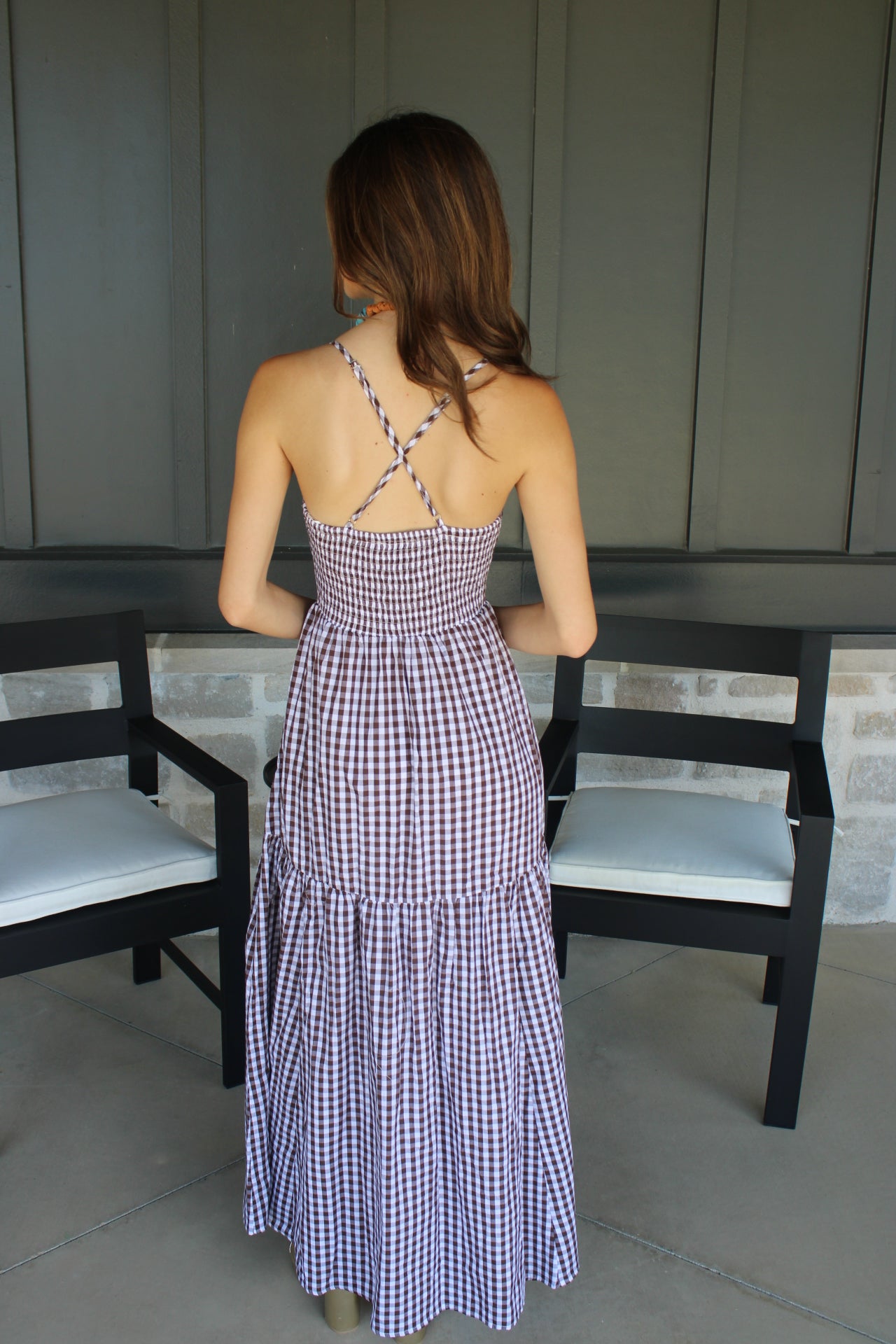 Liana Smocked Bodice Maxi Dress