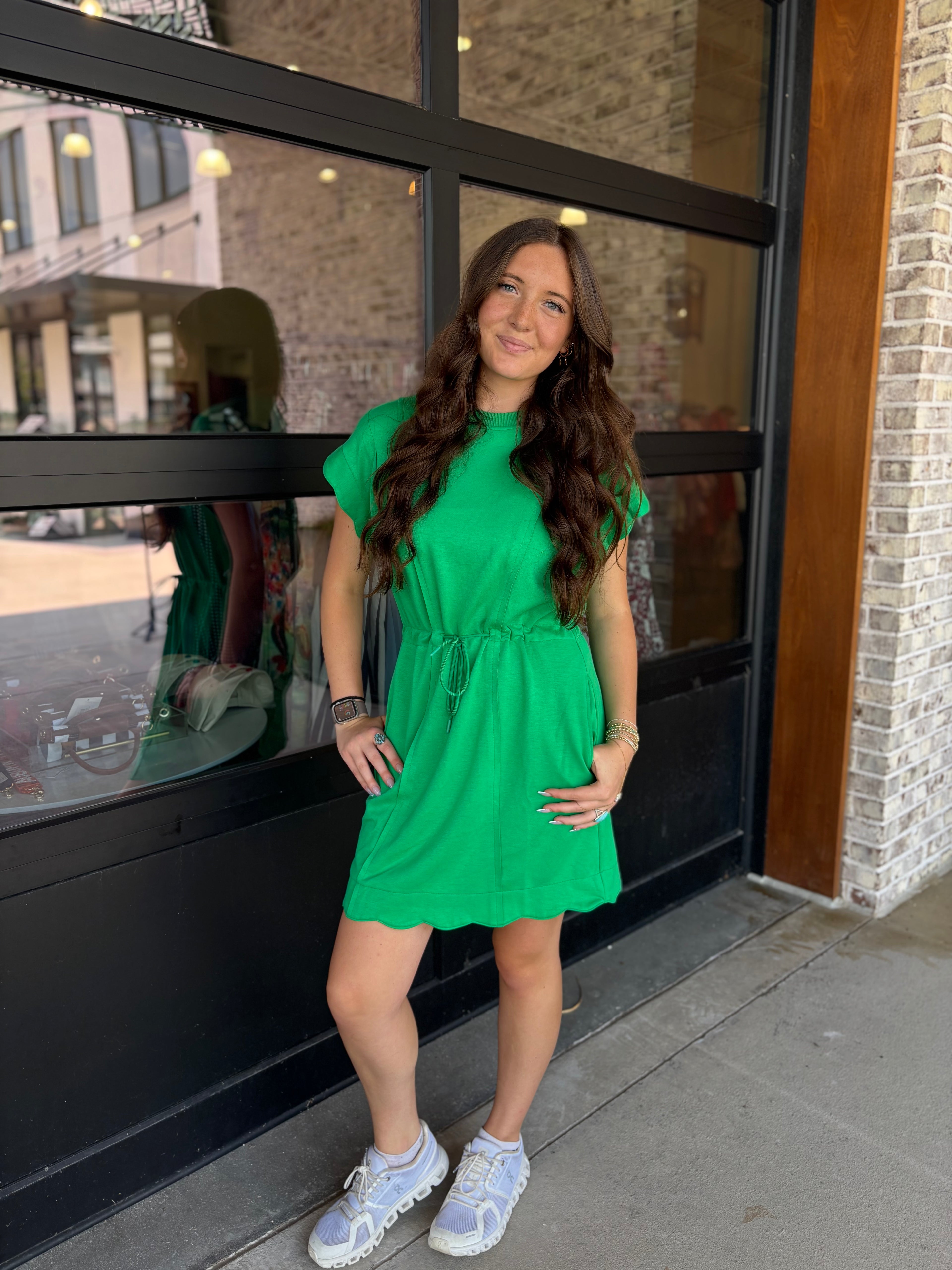Clara Scallop Dress