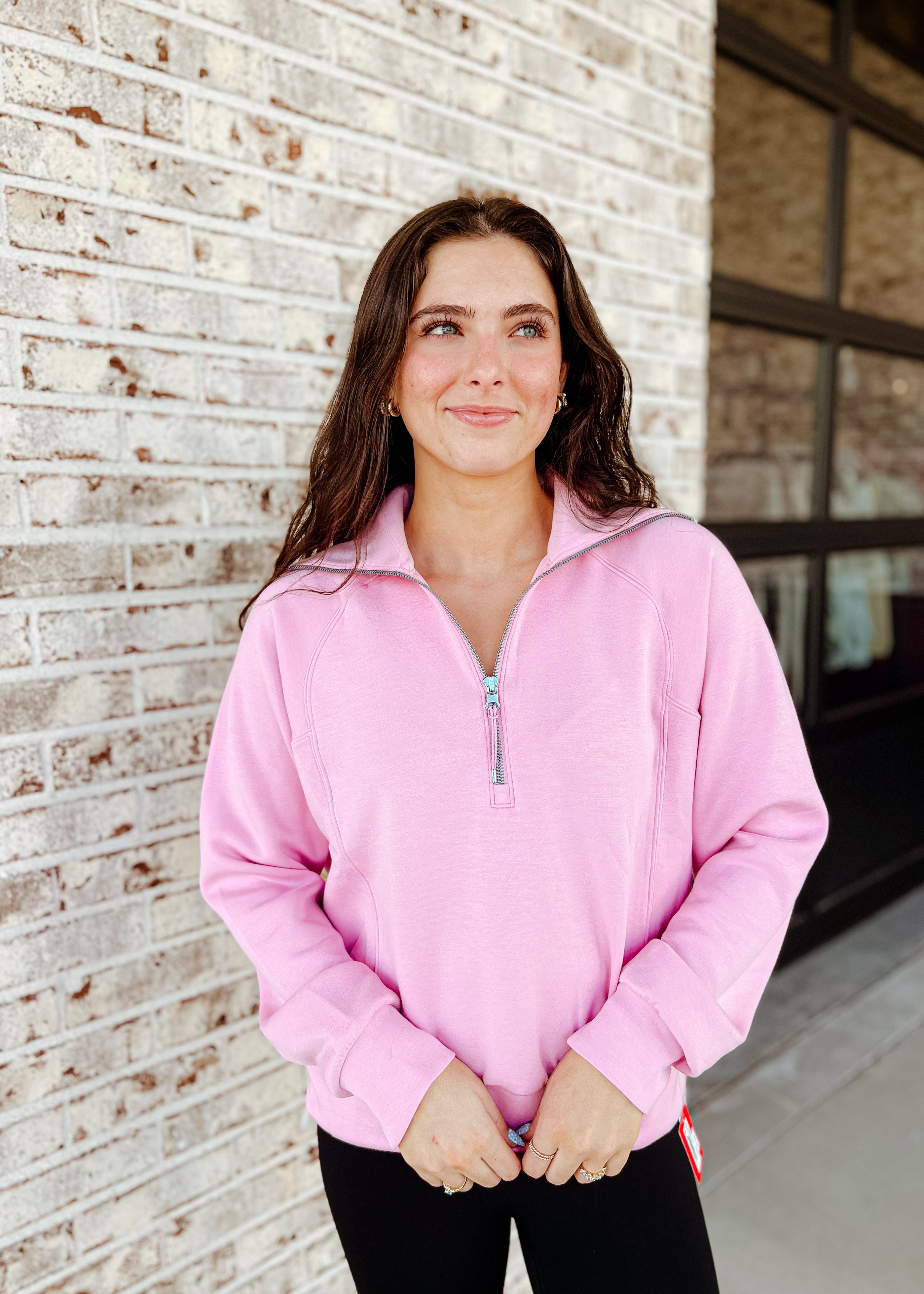 Air Essentials Half Zip Pullover - Sale – The Swank Company