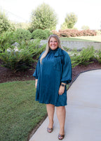 Amelia Bow Neck Dress