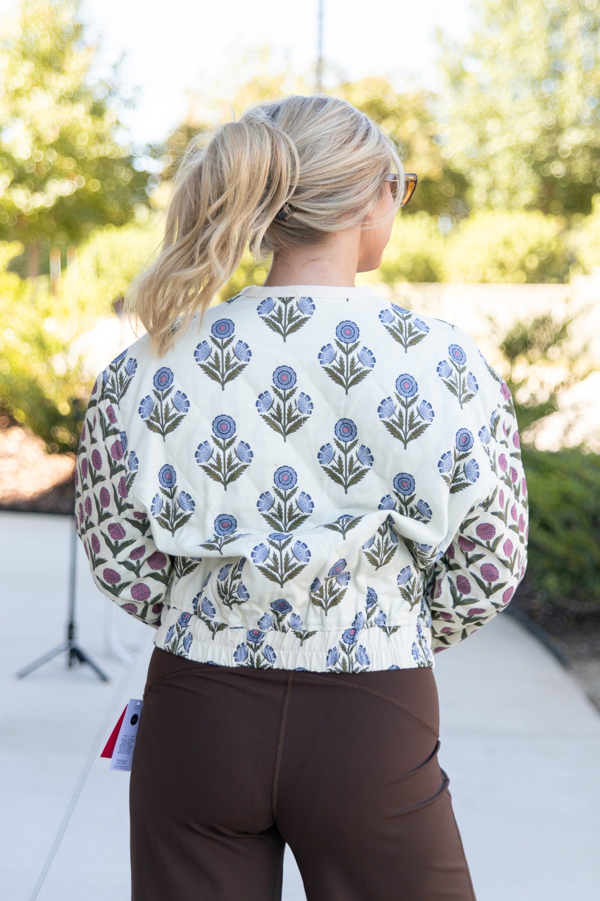 Danika Floral Quilted Jacket