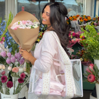 Rosabelle Quilted Ditsy Floral Jelly Tote Bag