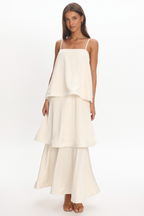 Collins Layered Flowy Maxi Dress