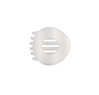 Teleties Small Flat Open Circle Hair Clips