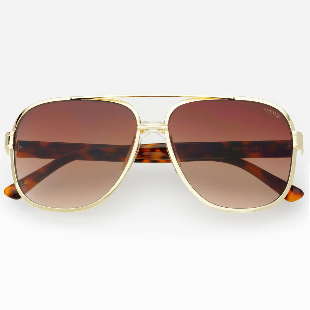 Carter Unisex Aviator Sunglasses