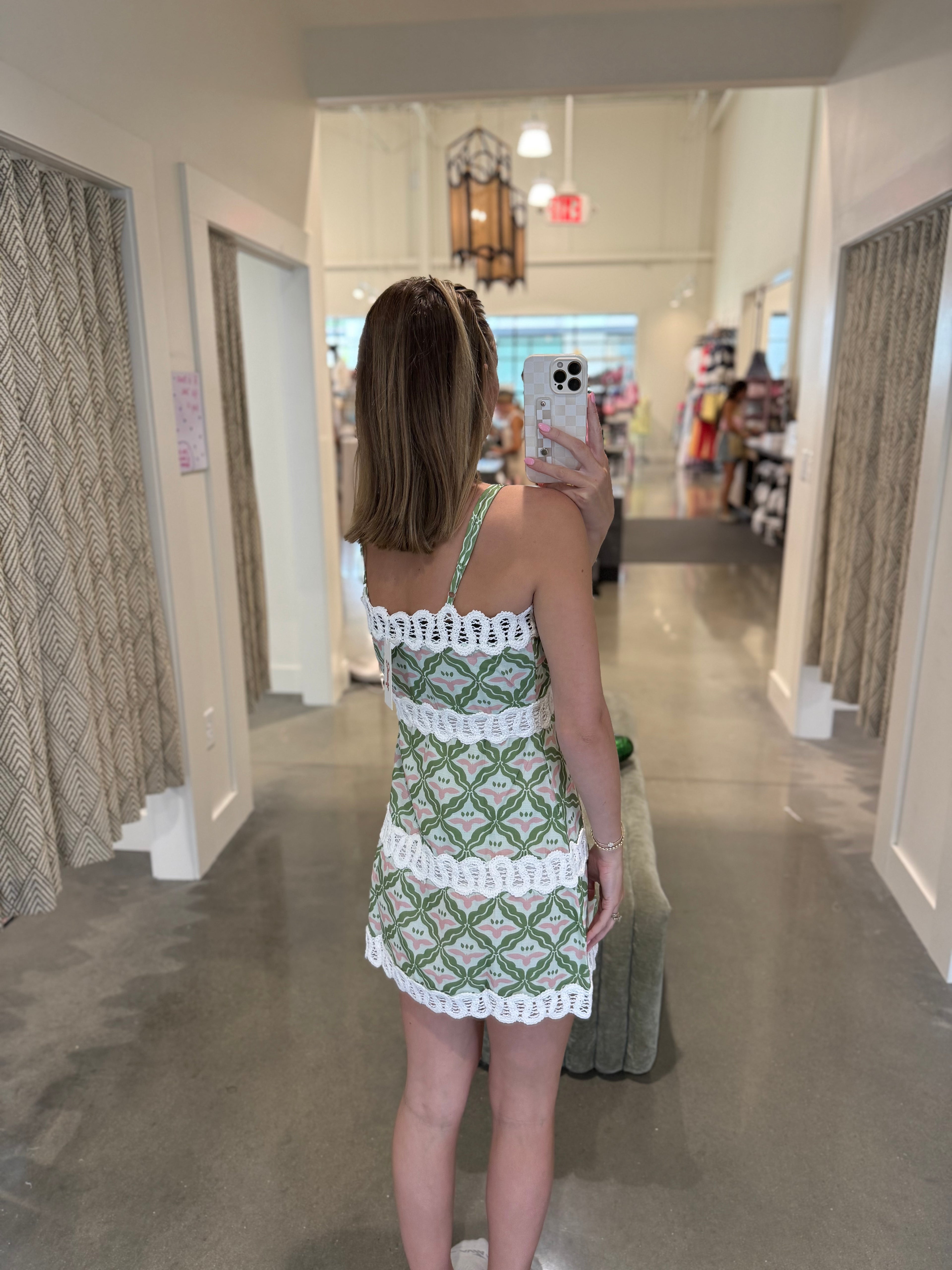 Chloe Riviera Lace Mini Dress