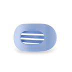 Teleties Small Flat Oval Clip