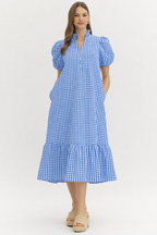 Gingham Maggie Dress