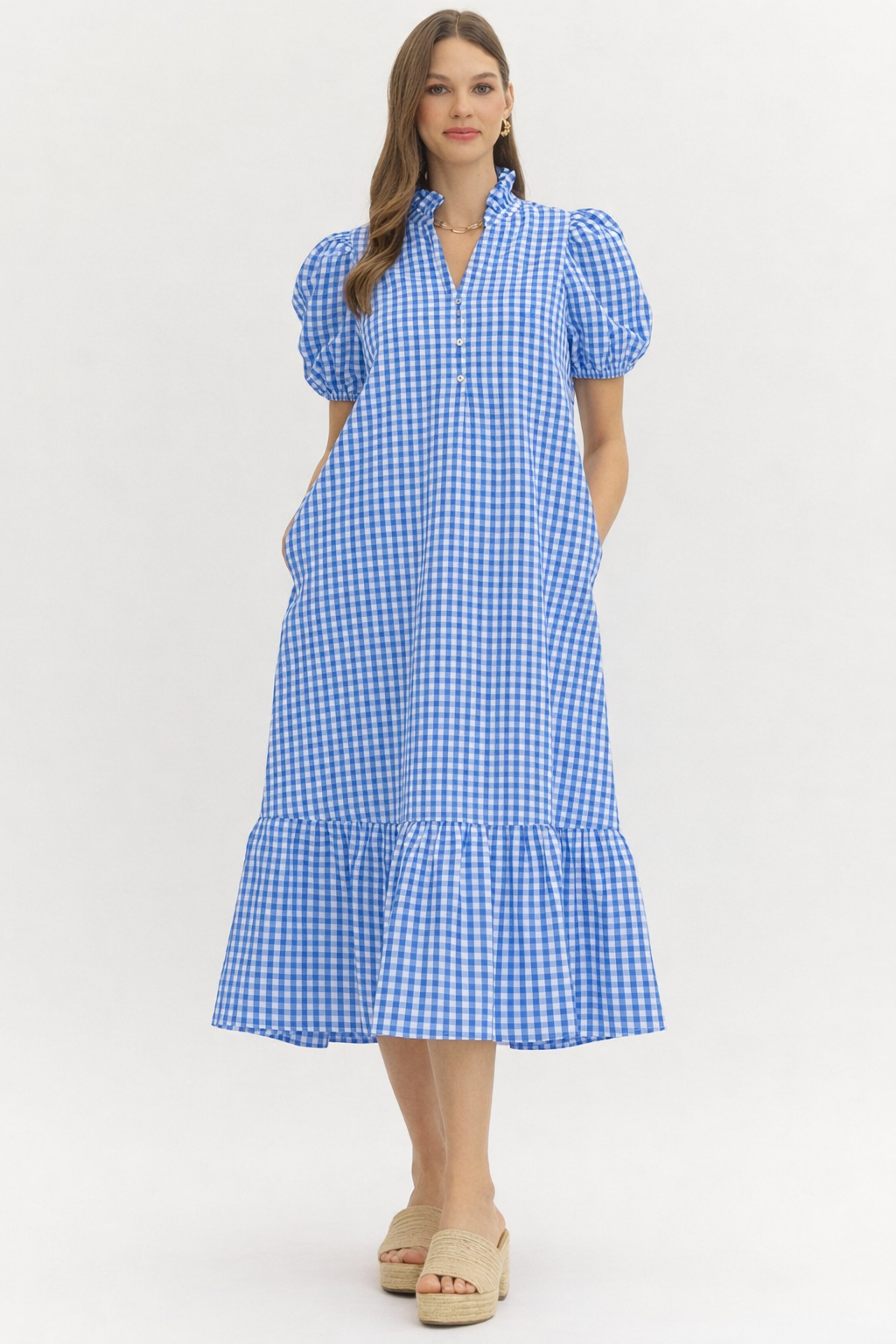 Gingham Maggie Dress