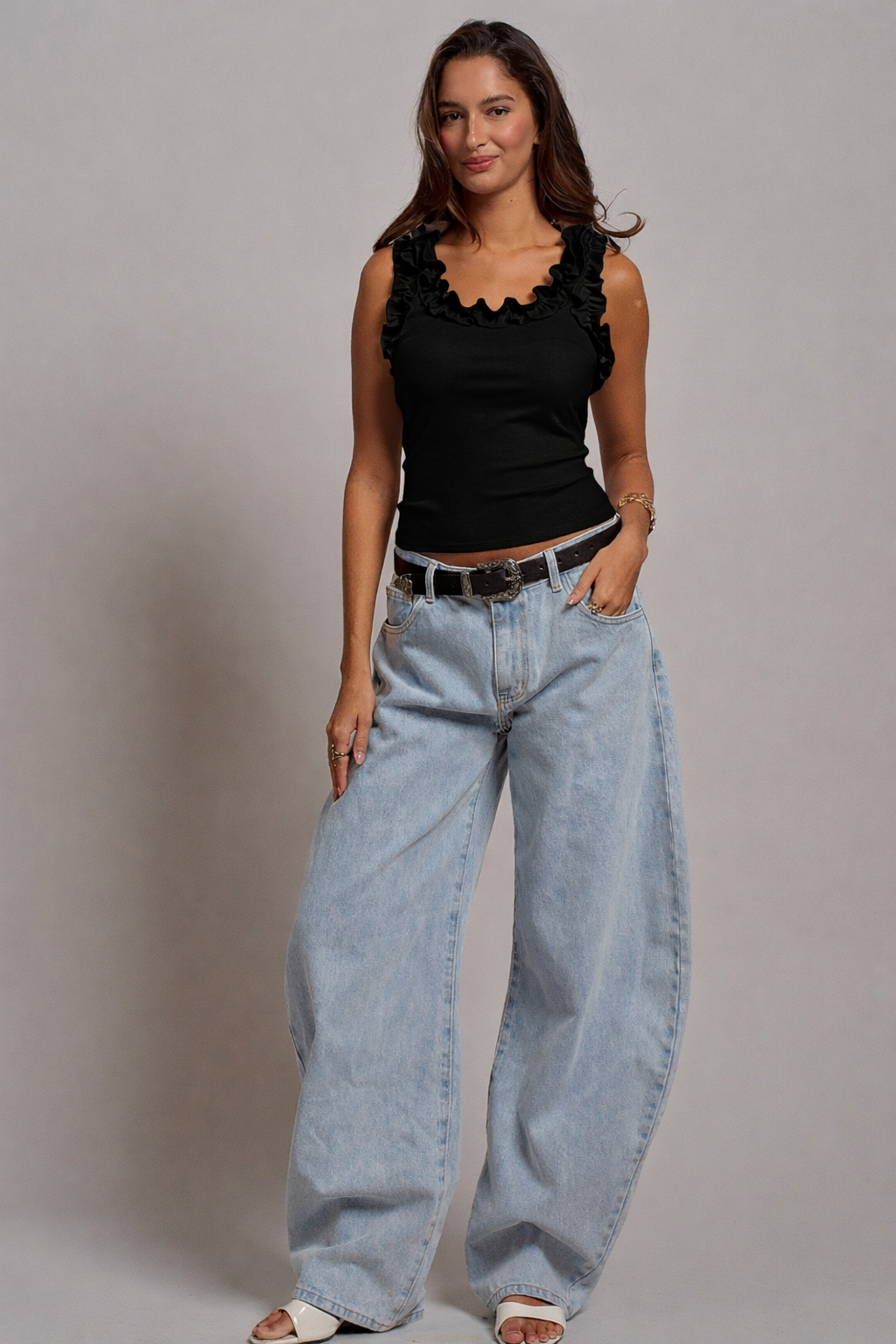 Sweet Ruffle Muse Tank