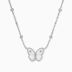 Cailey Butterfly Short Pendant Necklace