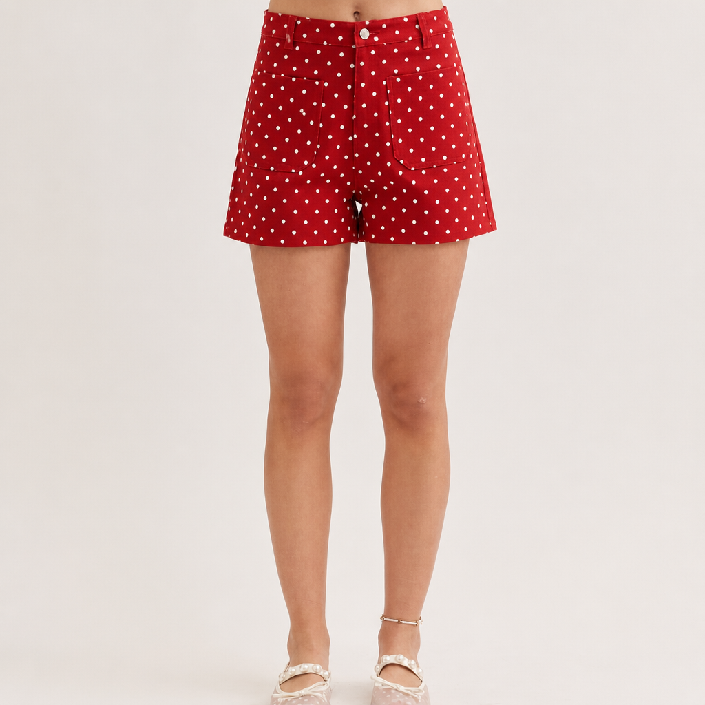 Mila Dot Pocket Shorts