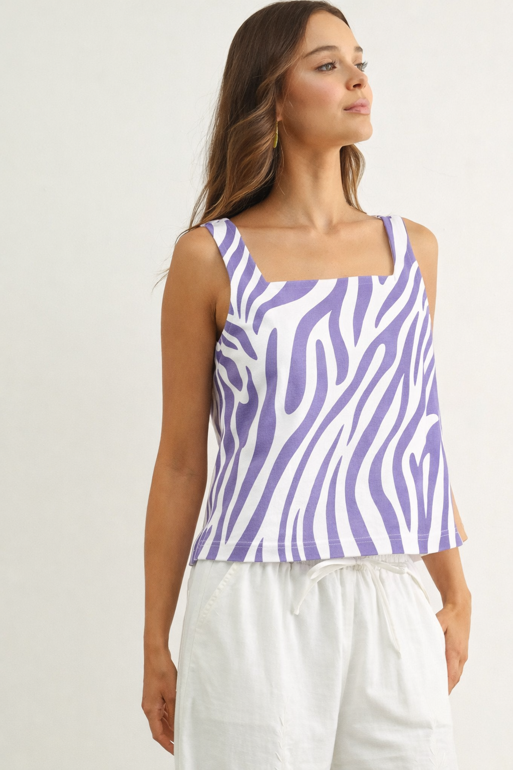 Zelda Zebra Stripe Top