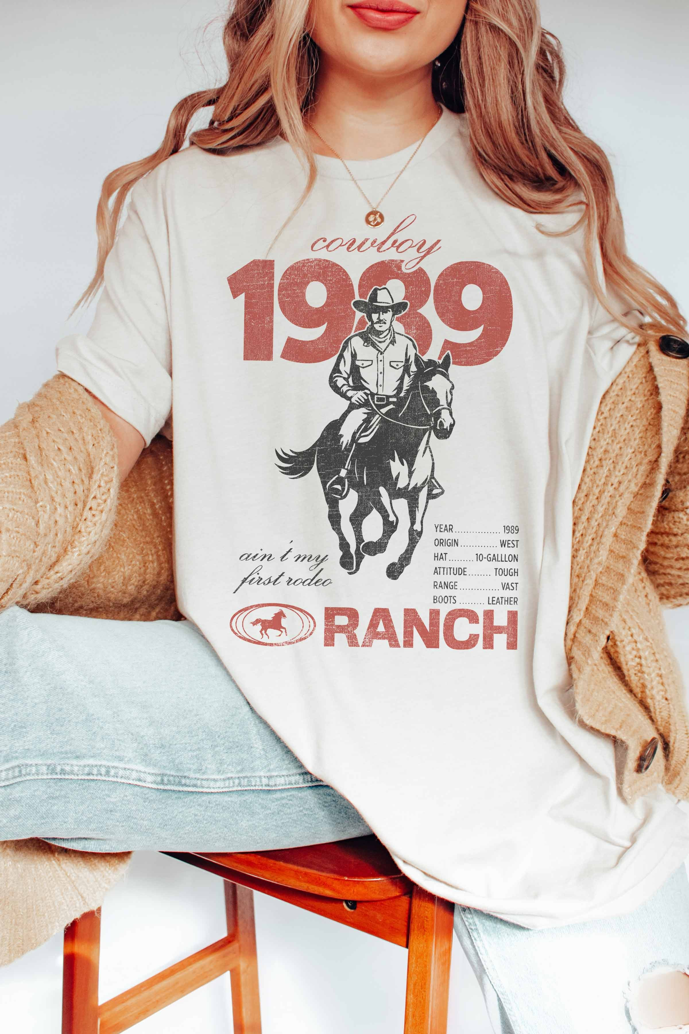 Cowboy Oversized Graphic Tee