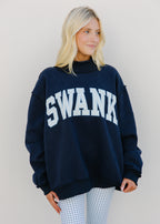 Swank Mock Neck Sweatshirt