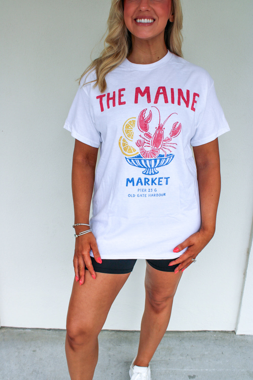 The Maine Market Oversized Graphic Tee