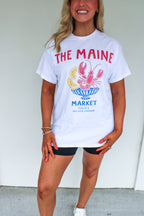The Maine Market Oversized Graphic Tee
