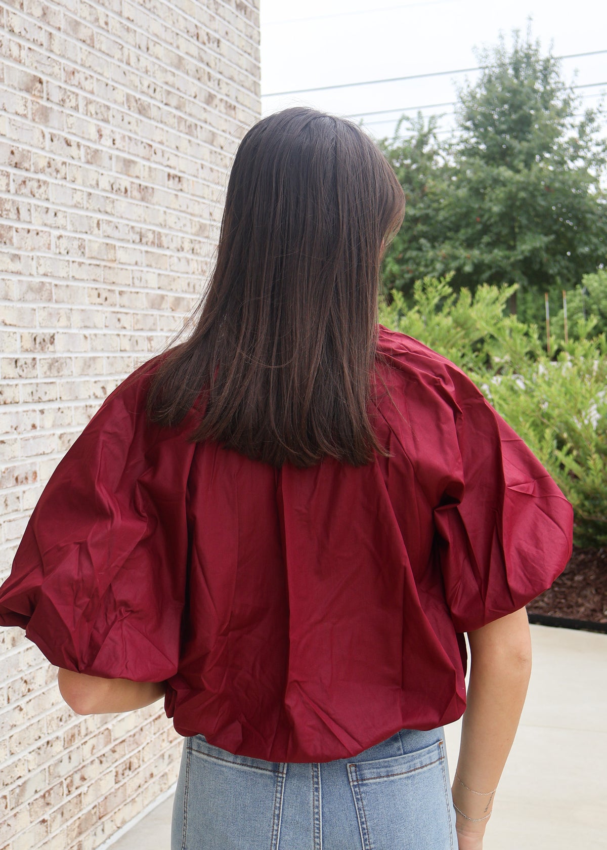 Bianca Drape Bubble Top