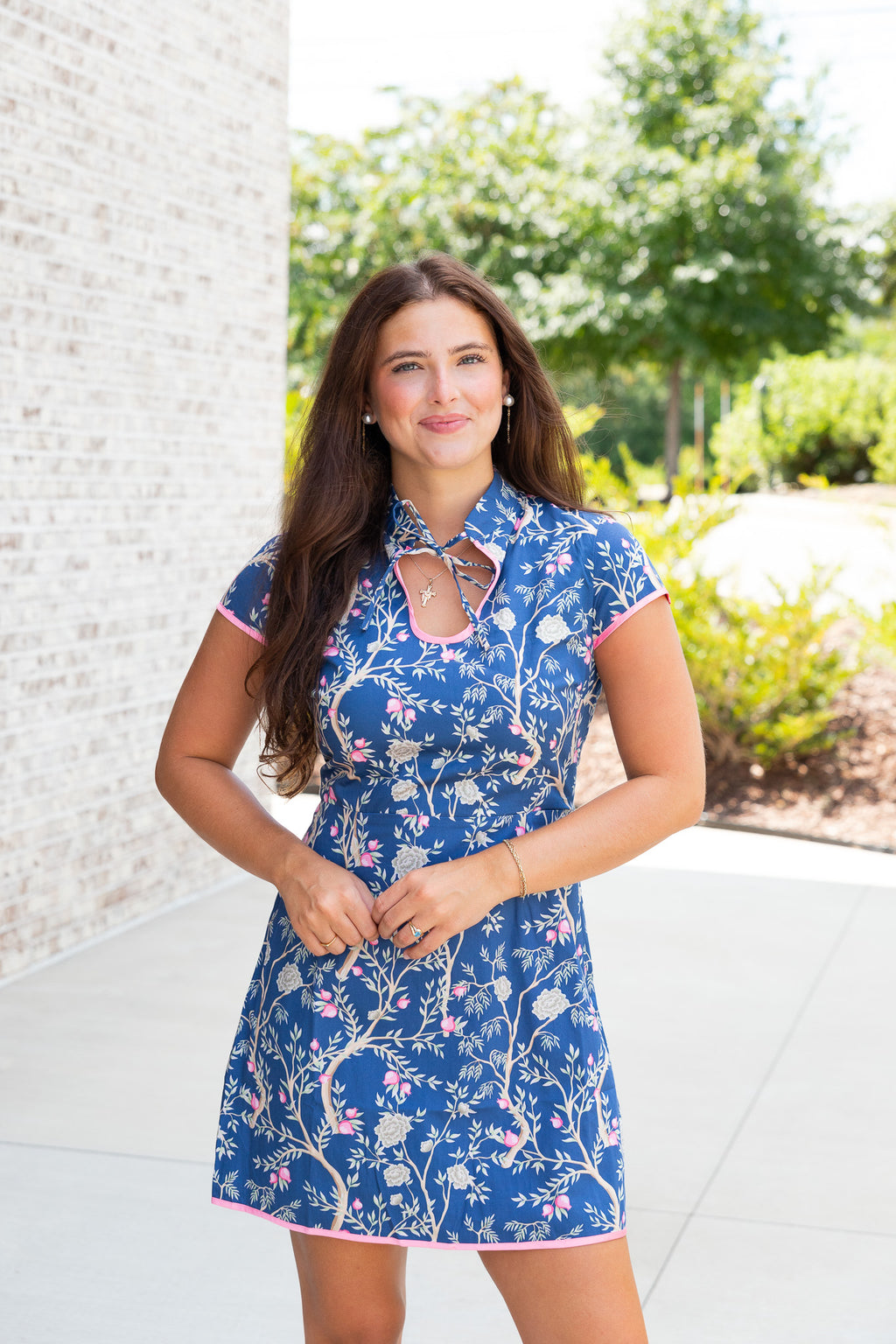 Faye Floral Mini Dress