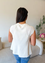Soft Structure Sleeveless Top