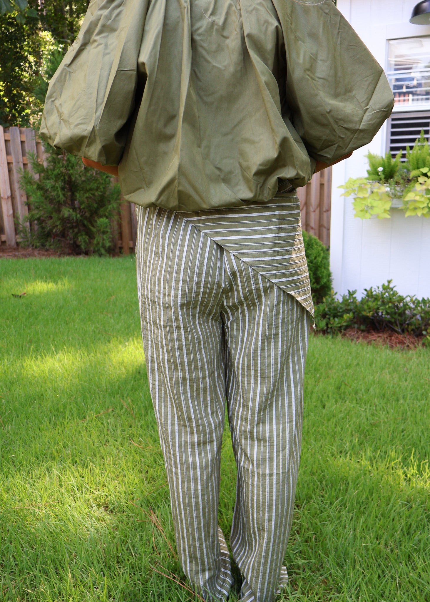 Stephanie Wrap Wide Leg Pants